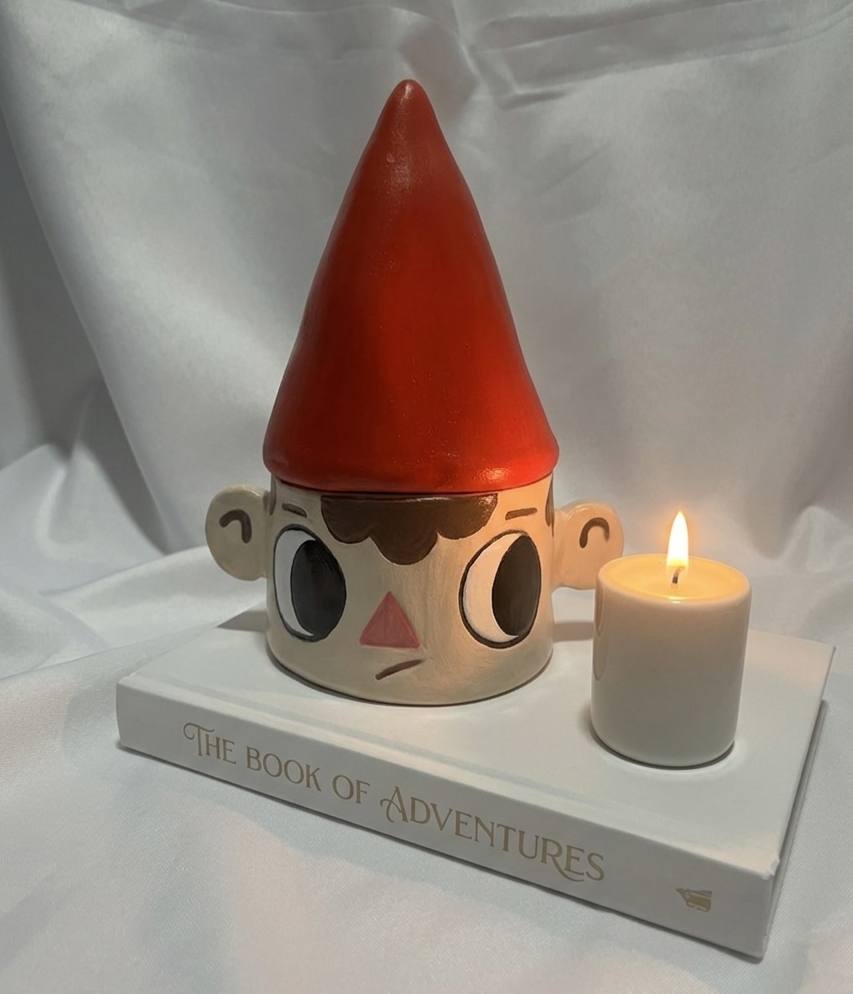 Over the Garden Wall Wirt Temalı El Yapımı Kapaklı Takı Kutusu